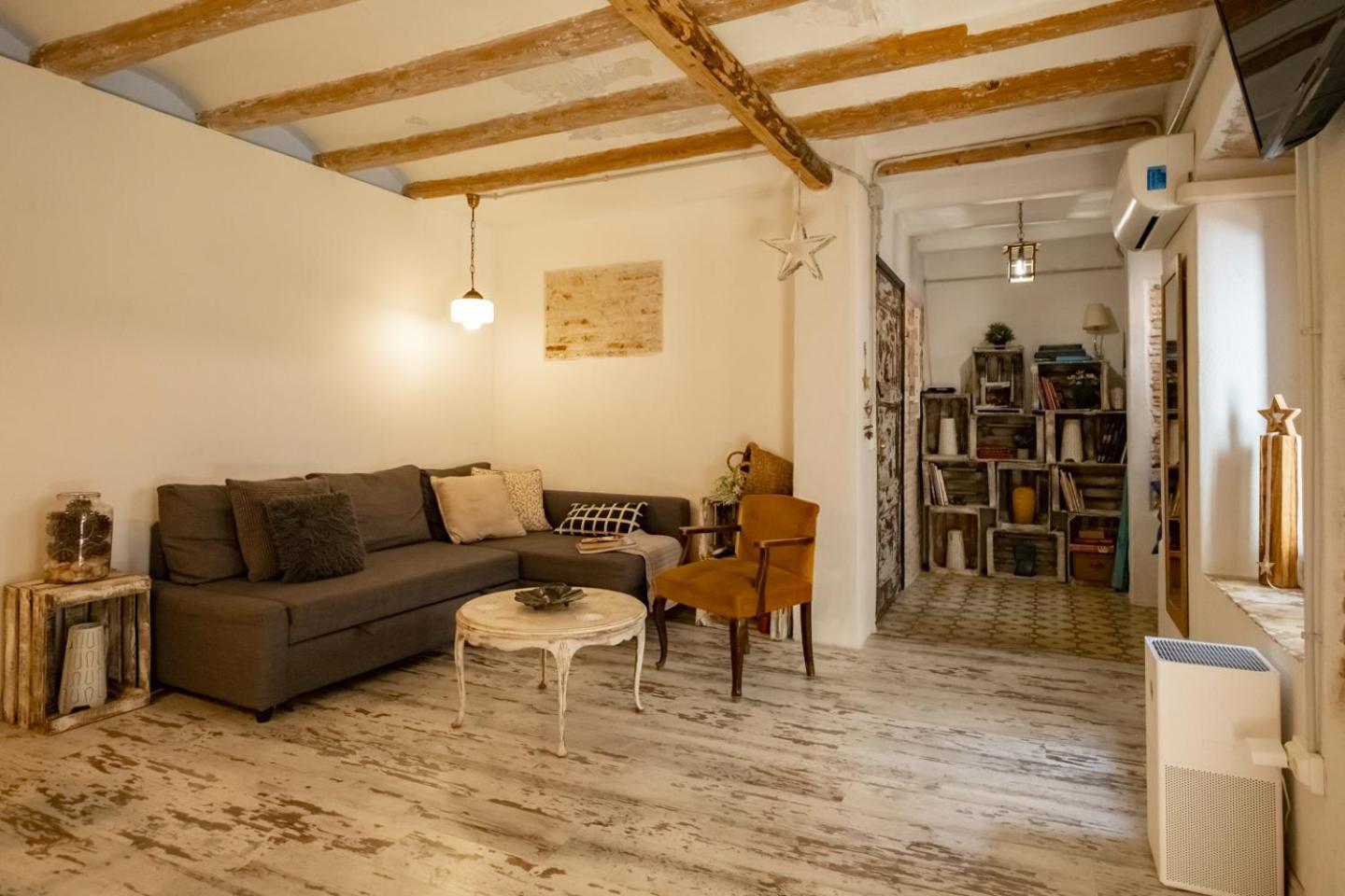 Apartamento En El Corazon De Tarragona. Planta Baja Con Patio. Exterior foto